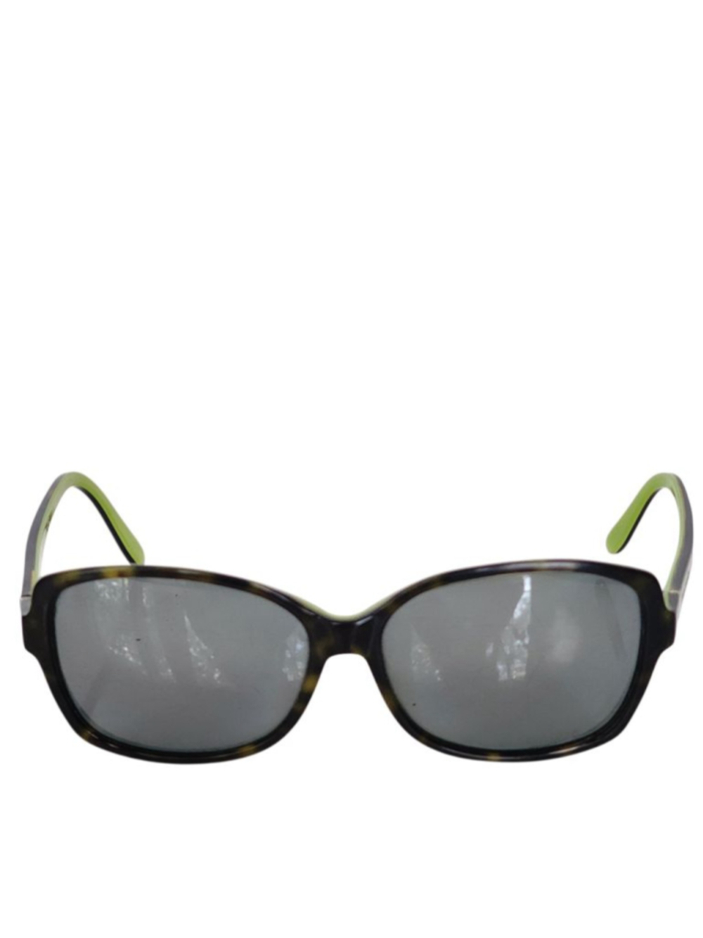 KATE SPADE AILEY Green & Brown Tortoise Black Lenses Sunglasses 58 mm 06 - Picture 3 of 10
